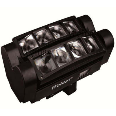 Efecto mini spider LED RGBW D3008; WEINAS