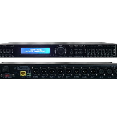 Procesador de audio 4x8 in/out, DB Mark DP48+