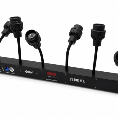 Barra LED, blanco cálido,pin wash, zoom regulable. LPS T610 DMX.
